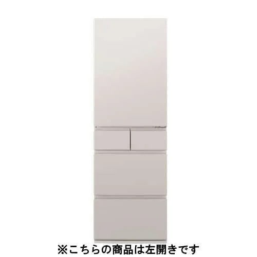 【無料長期保証】パナソニック 冷蔵庫 450L 左開き 5ドア 幅60cm 大容量冷凍室 トップユニット方式 シャキシャキ野菜室 NR-E45RY3L-C ベージュ系