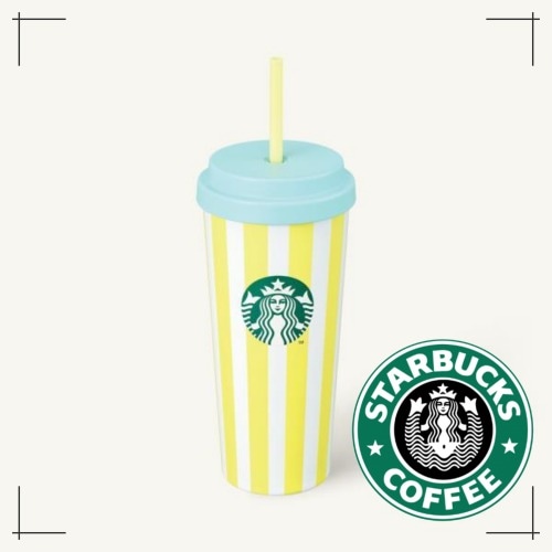 STARBUCKS公式 SS コールドコップ Surf Beach Quinten Cold Cup 591ml