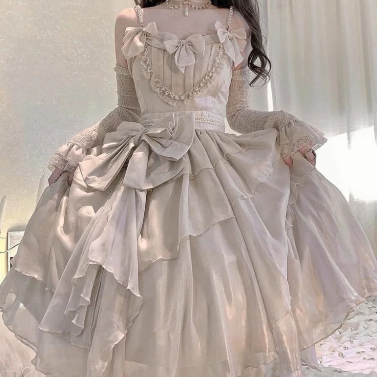 ロリータスカートドレスjskロリータフラワーマリッジドレスloスカートcosスタイリングcosプリンセススカートサマーワンピースドレスドレス