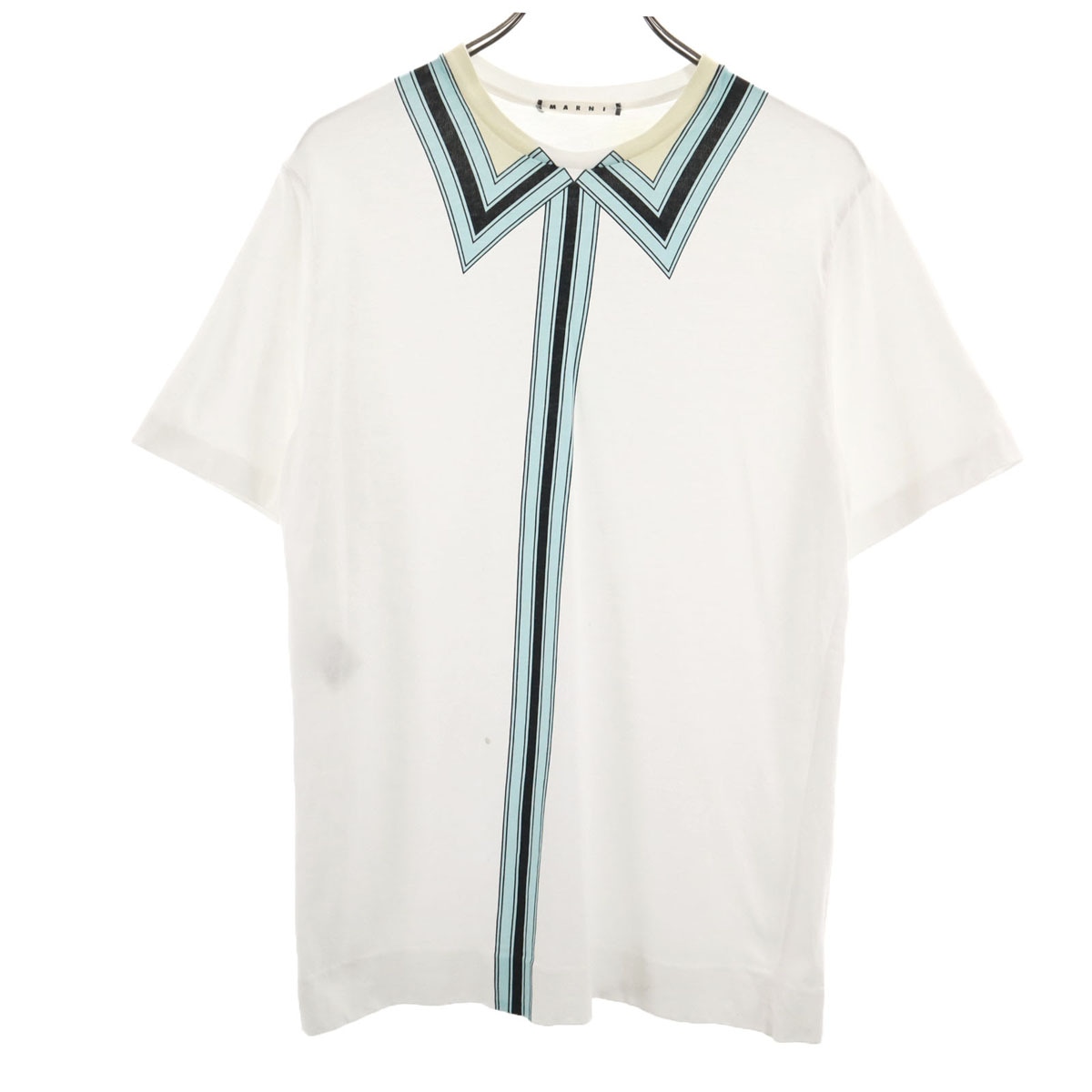 ポルトガル製 半袖 Tシャツ 40 ホワイト メンズ 古着