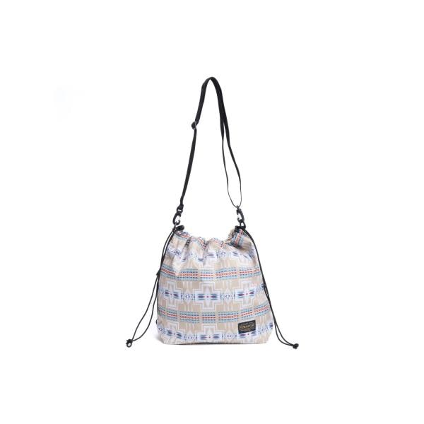 ECO PET Draw Pouch L BAG キャンプ アウトドア ファッション BEIGE