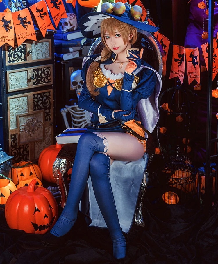 原神 げんしん genshin ハロウィーン リサ コスプレ衣装 コスチューム期間限定30％