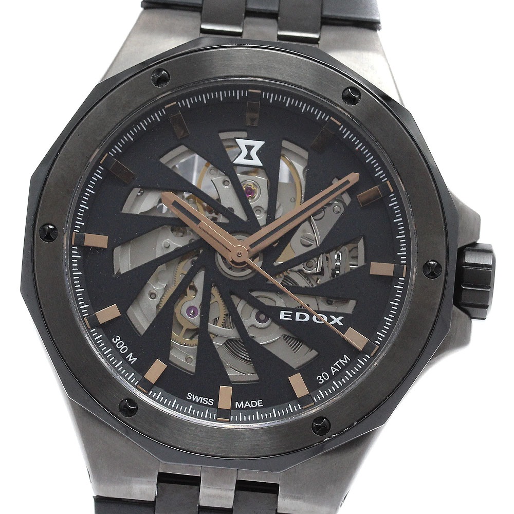 エドックス EDOX 85304 デルフィン オリジナル メカノ リミテッドエディション 自動巻き メンズ 保証書付き_962248【中古】