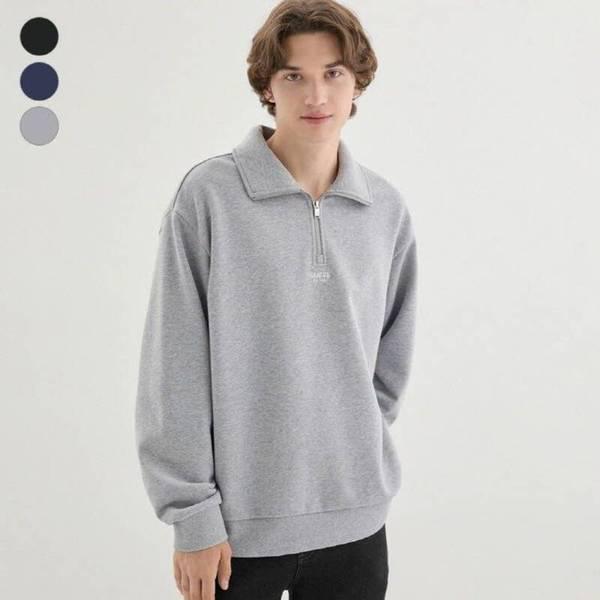 共用[コア] セミオーバーフィット ハーフジップ スウェットシャツ(MP3K9445) 628750