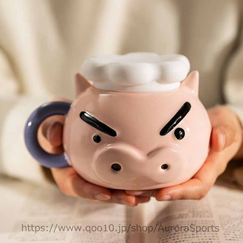 焼き物 ぶりぶりざえもんカップ クレヨンしんちゃんマグカップ 480ml タンブラー 牛乳カップ コーヒーカップ プレゼントマグカップ