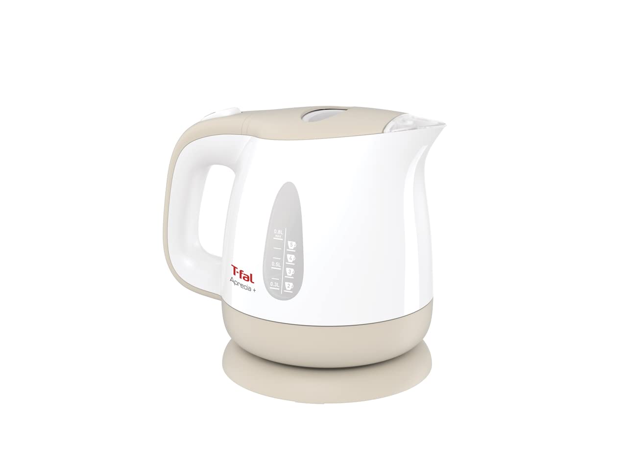 ティファール 電気ケトル 0.8L 軽くてコンパクト 「アプレシア・プラス カフェオレ」 KO630AJP 6,490円