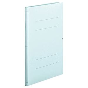 （まとめ） TANOSEE 背幅伸縮フラットファイル A4タテ 1000枚収容 背幅13113mm 青 1冊 (×20セット)