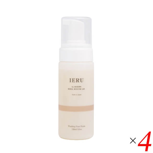 イエル IERU ウォッシング フェイスフォーム 150ml 4本セット