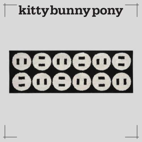 kittybunnypony公式 フロアマット ボタンアップ (50X140cm)