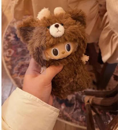 クリスマスプレゼントぬいぐるみ用服ハロウィン LABUBU ラブブ マカロン洋服 ぬいぐるみ 服17cm ぬいぐるみ 服セット