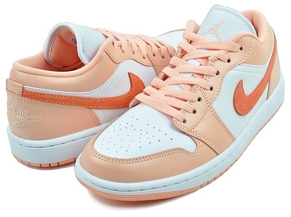 ウィメンズ エアジョーダン1 ロー dc0774-801 サンセットヘイズ ブライトシトラス