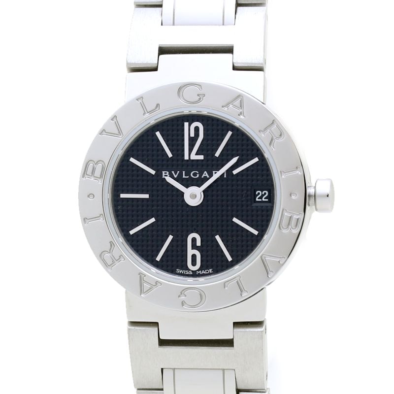 ブルガリブルガリ BB23BSSD/N BB23SS【磨き済】ステンレススチール レディース /39638【中古】【腕時計】