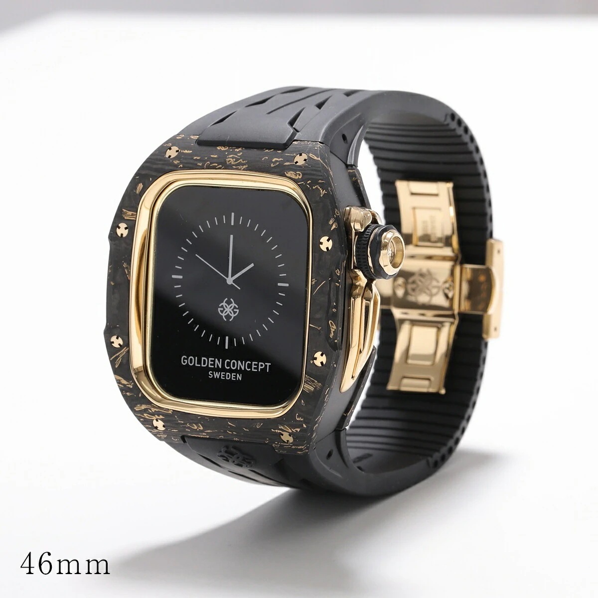 GOLDEN CONCEPT ゴールデンコンセプト アップルウォッチケース GOLD CARBON RSCIII46 メンズ ステンレススチール 高性能カーボン GoldCarbon 128,620円