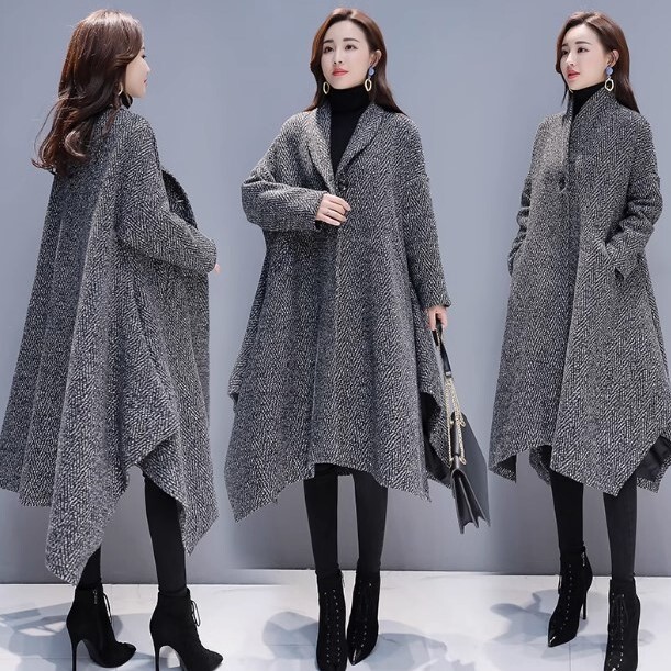 アウター コート ひざ丈 袖あり 長袖 スタンドカラー ポケット 前開き ポリエステル 大人可愛い 大人 おしゃれ お洒落 レトロ 大人女子 こなれ感 キュート 個性的 エレガント モダン 主役級