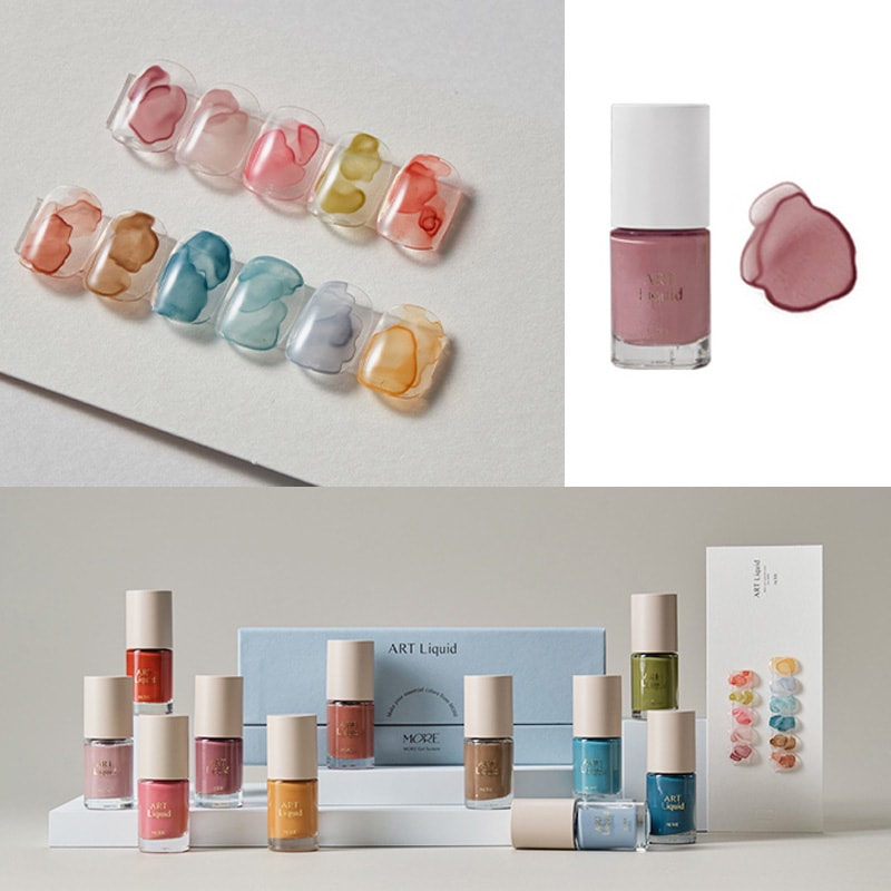 [MOREgel ] [10色 SET ] ART Liquid NU Autumn アートリキッドニューオータム / 水彩インク / 自然乾燥可能 / 秋色 12,368円