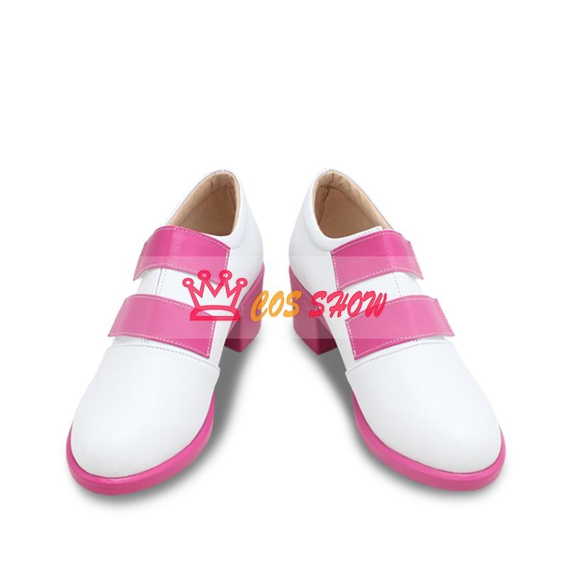 2025新品販売 実物撮影 ウマ娘 プリティーダービー ハルウララ 勝負 コスプレ靴（22.5cm29cm）コスプレシューズ 仮装 イベント 文化祭 お祭り 男女兼用