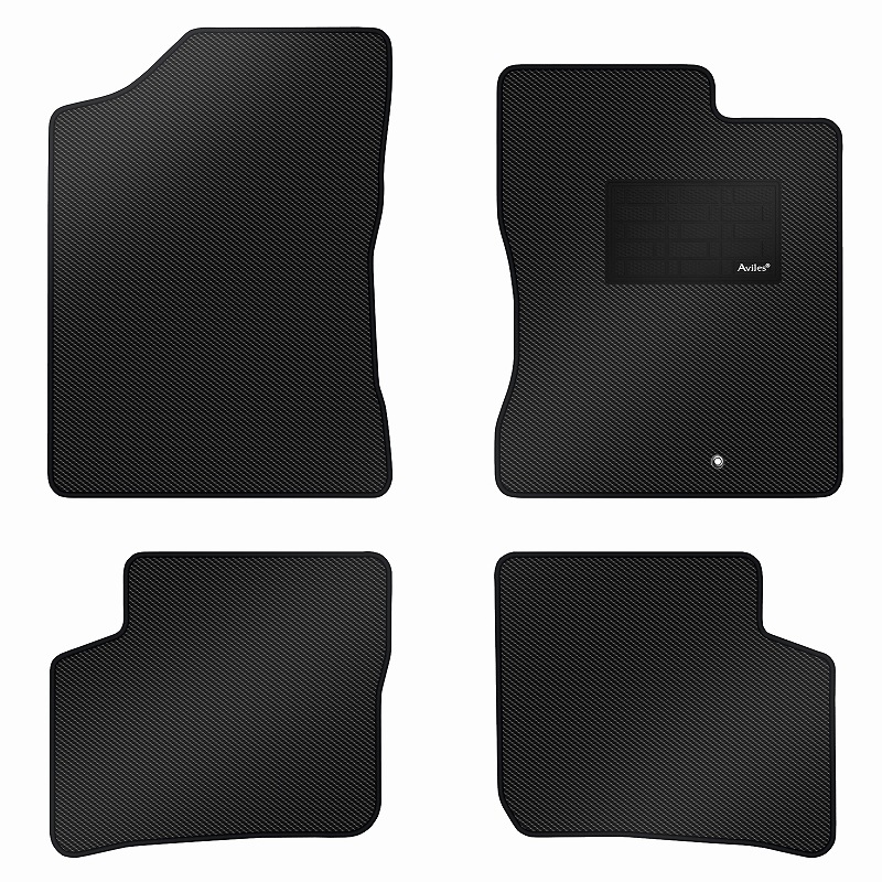 [防水マット]ダイハツ エッセ L235S L245S フロアマット [カーボン柄]