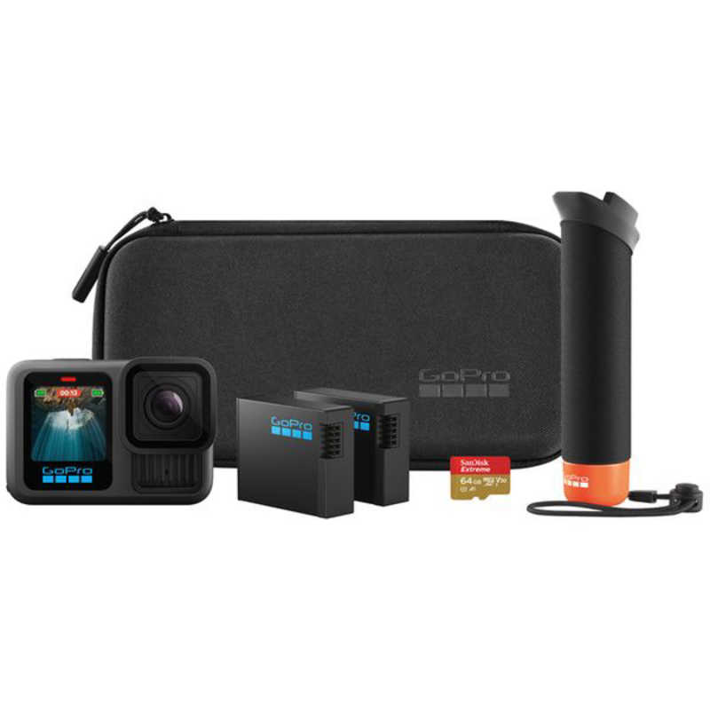 ゴープロ GOPRO　アクションカメラ HERO13 Black アクセサリーバンドル　CHDRB-131-FW