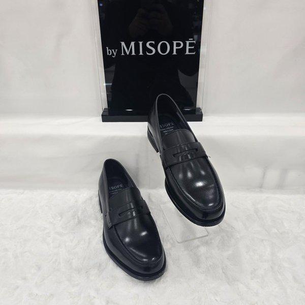 By 男性 クラシック ペニーローファー 122HT219TG003 BLACK 2 JJ