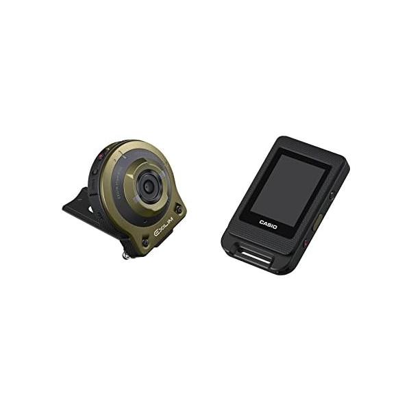 【中古】CASIO デジタルカメラ EXILIM EXFR10GN カメラ部/コントロール部分離 フリースタイルカメラ 1410万画素 EX-FR10GN グリーン