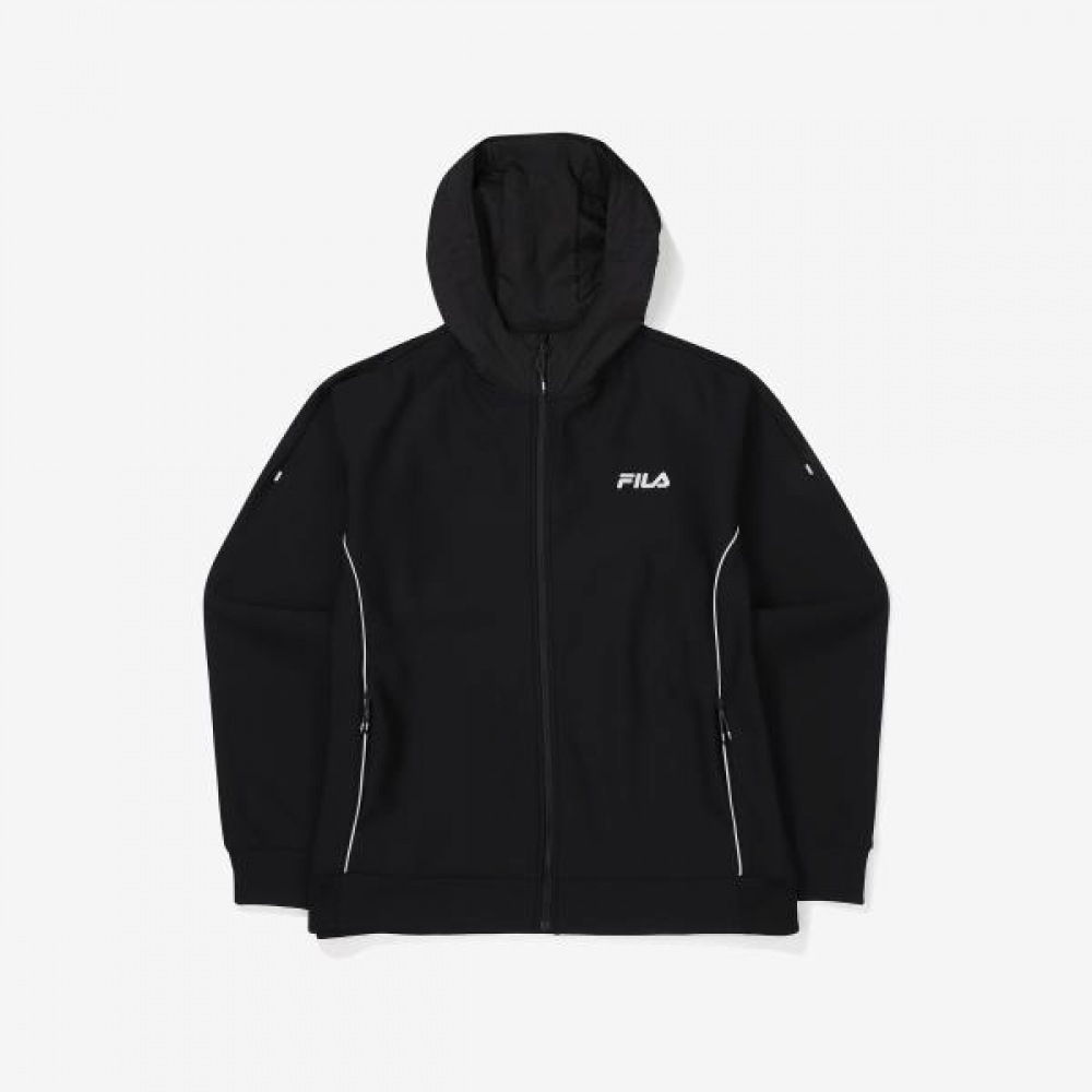 FILA トリコットボンディングフードトレーニングジャケット