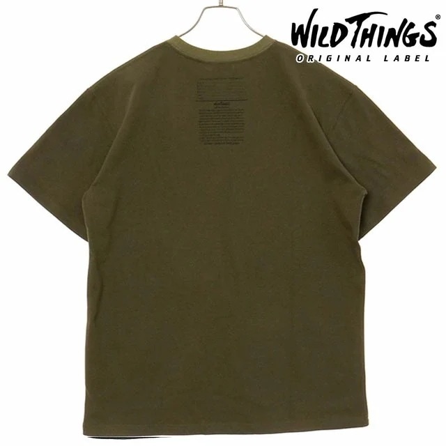 メール便 アーミータグ プリントTシャツ [WT25054KB] メンズ トップス 半袖 アウトドア OLIVE 正規取扱店