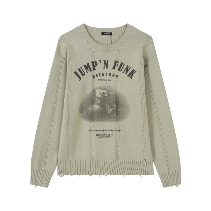 モダ釜山店 女性ラウンドアートワークニット B241KT5100P