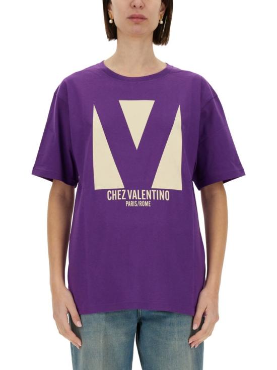VALENTINO GARAVANI Women Tops 6B3MG24H95W R1B Purple