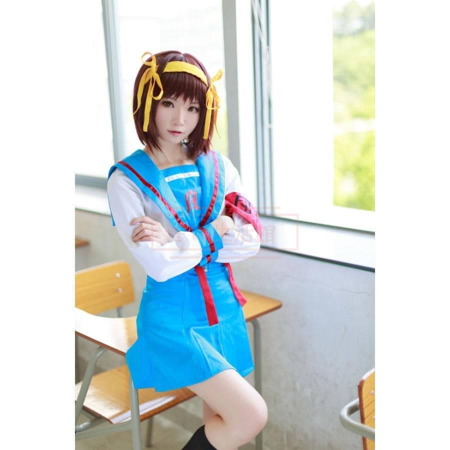 2025新作先行コスプレ 涼宮ハルヒ憂鬱 コスチューム一式 セットコスプレ衣装 制服 コスチューム 演出服 アニメ ゲーム 変装