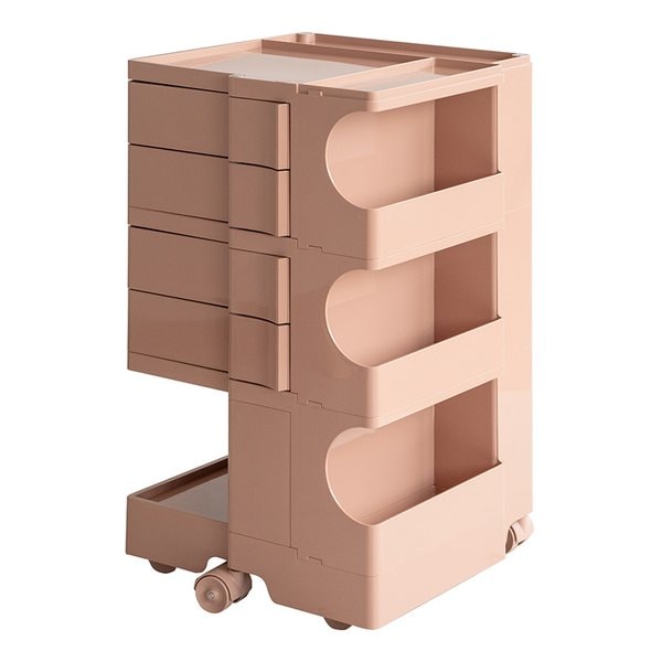 マルチワゴン Pluna プルーナ ハイタイプ/高さ74cm/ライトピンク WG-H004/LPK