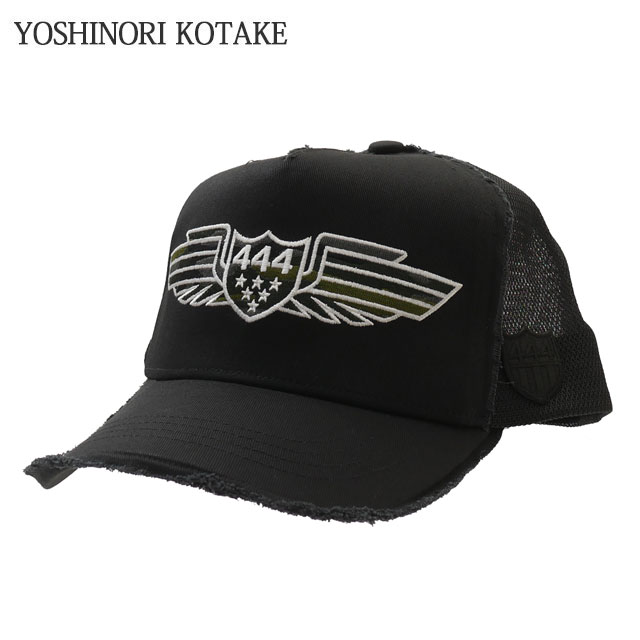 ヨシノリコタケ YOSHINORI KOTAKE WING LOGO MESH CAP 251-001679-011