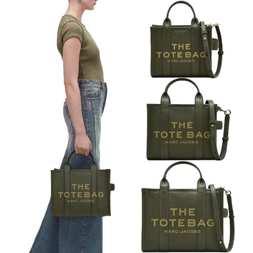 THE LEATHER SMALL MEDIUM TOTE BAG H009L01SP21 H004L01PF21