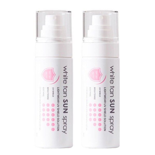 ホワイトタンサンスプレー, 80ml, 2個