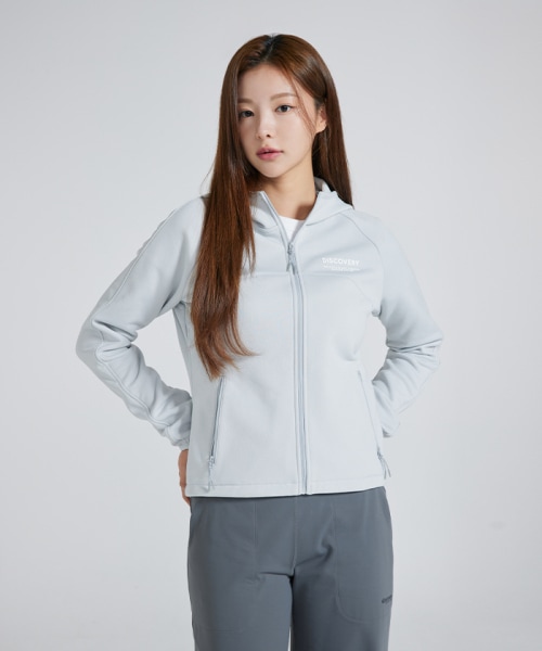 Discovery EXPEDITION Women s stretch jacket LGREY DWSS42 65ファー・毛皮アウター
