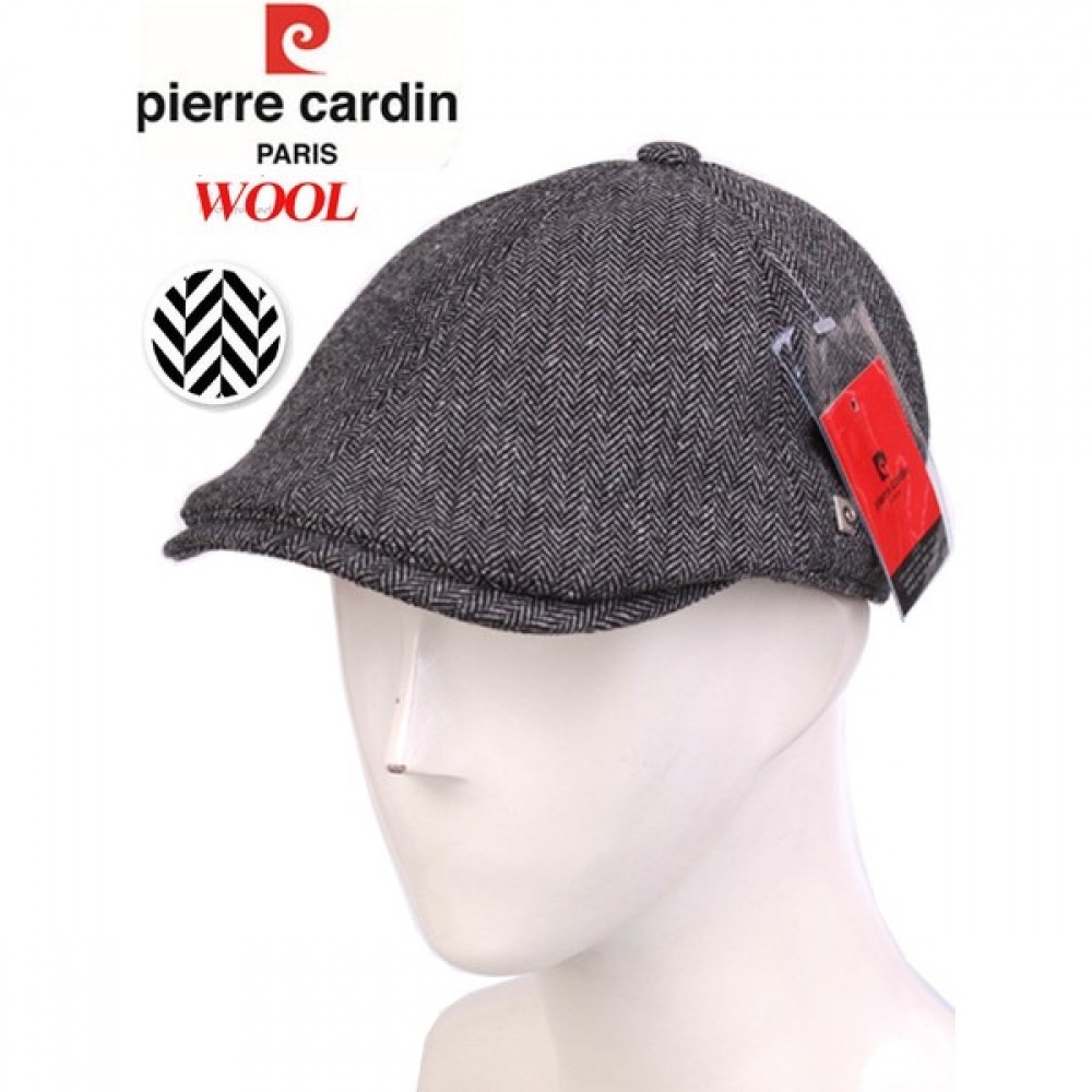 (ニナスパリ) ピエールガーデン_ヘリンボーンウールハンティングキャップ (N4S128)