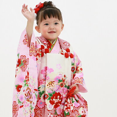 七五三 着物セット 七五三 着物 三歳 正絹 選べる全8柄 高級正絹被布セット 販売 購入 新作