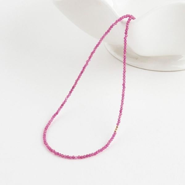 루시 14K 루비 목걸이 /Korea, 한국제품