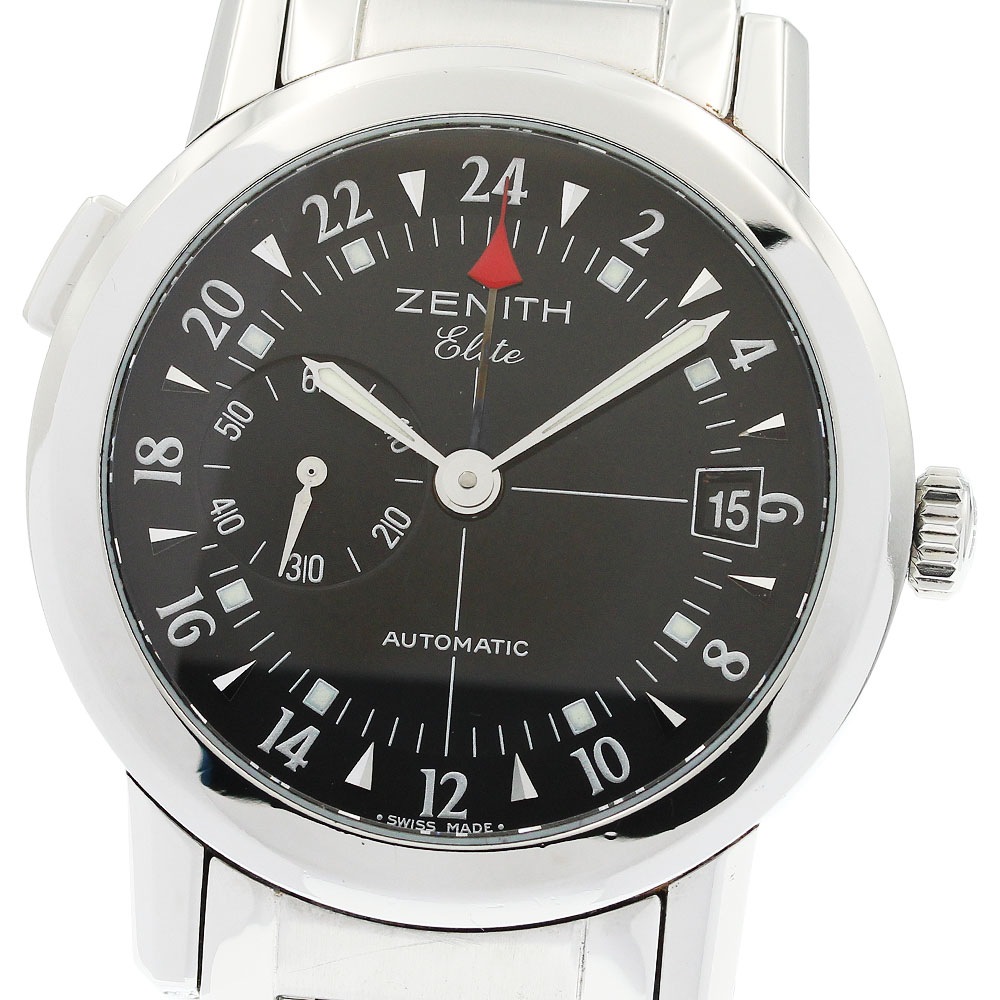ゼニス ZENITH 01/02.0450.682 ポートロワイヤル GMT デイト 自動巻き メンズ _949013【中古】
