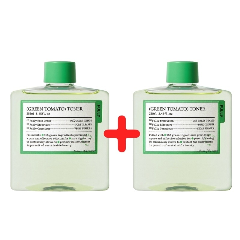 プーリーグリーントマトトナー 250ml + 250ml