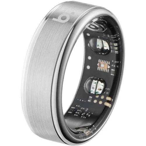 b.ring B075SSV2 G2モデル スマートリング ステンレススチール AI 健康管理 睡眠管理 サイズ 7 b.ring G2 Bluetooth対応 シルバー