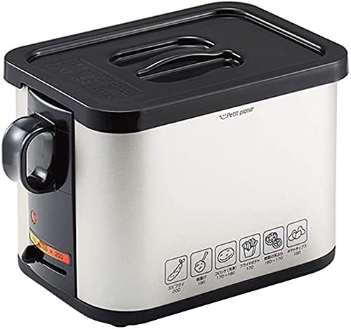 丸山技研 プチ・プレジール 電気 角形 フライヤー 火を使わずに揚げ物 卓上 家庭用 油温調節機能 串揚げ PDF-100