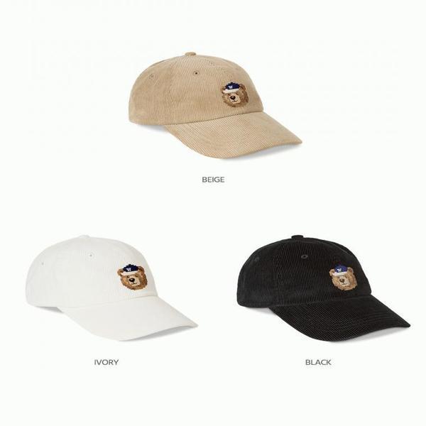 スティーブ コーデュロイ ボールキャップ / Steve Corduroy Ball Cap_A WHACF4T22A