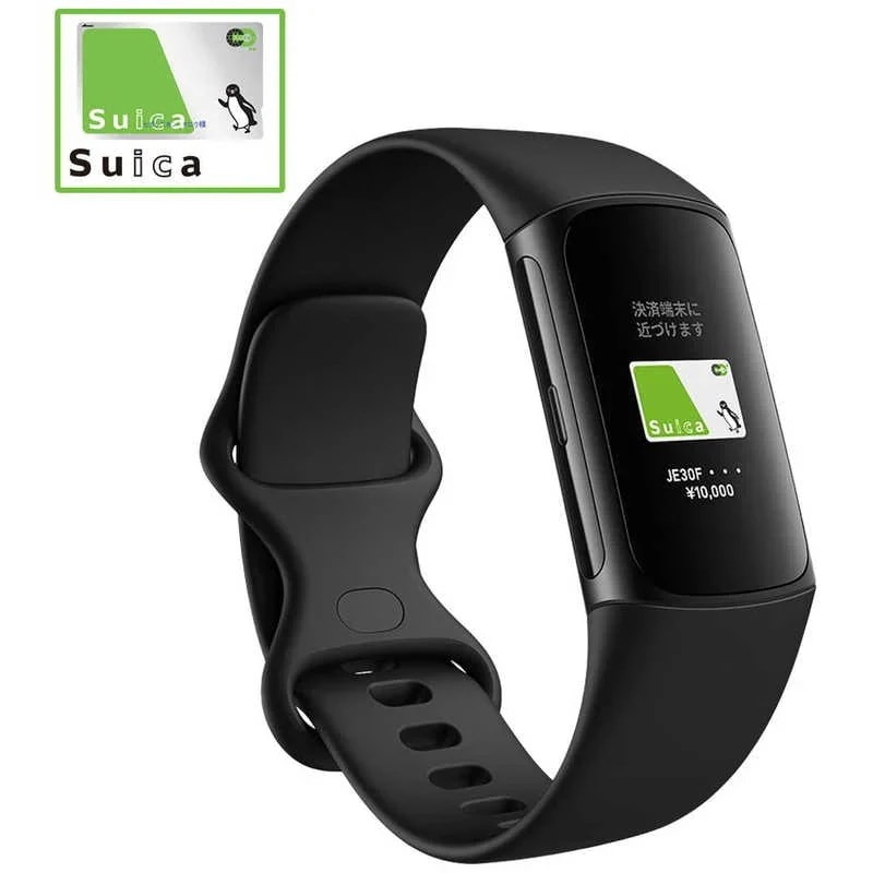 Fitbit Charge 6 GA05183-AP [Obsidian/Black�A���~�j�E��] ���i�摜