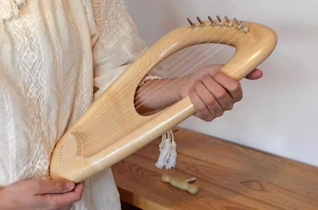 ハープ 七弦琴 レ雅琴 弦楽器