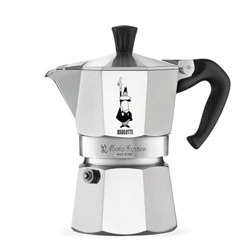 モカエキスプレス 3カップ用 直火式 ( コーヒーメーカー エスプレッソメーカー マキネッタ )