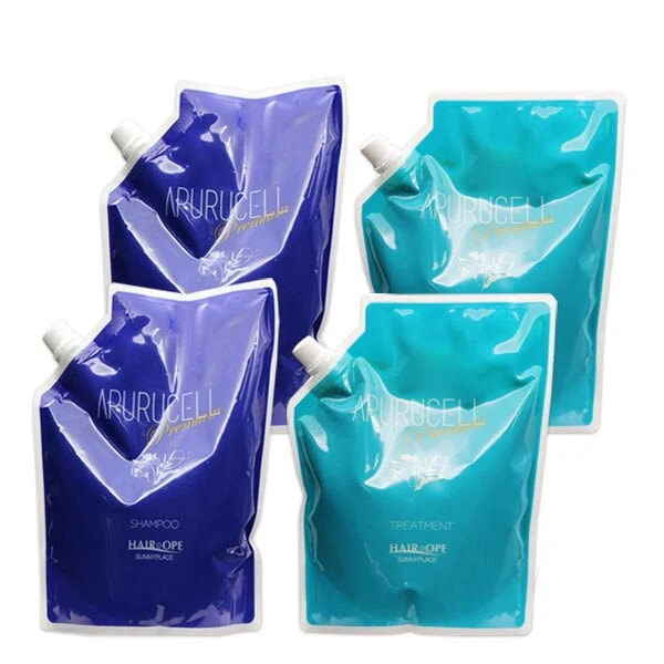 アプルセル プレミアム シャンプー 800mL 2個 + トリートメント 800g