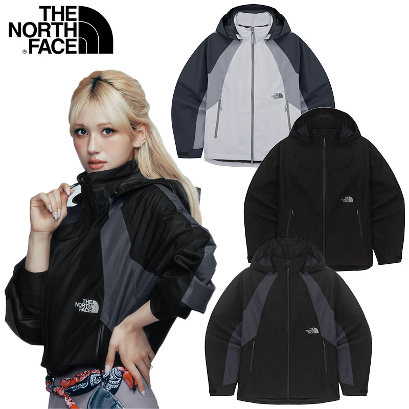 NJ2HQ51 SLOPE JACKET 韓国 24SS ジャケット 登山用 アウトドア ウインドブレーカー ルーズフィット 長袖 ファッション コーディ ストリート 日常 デイリー