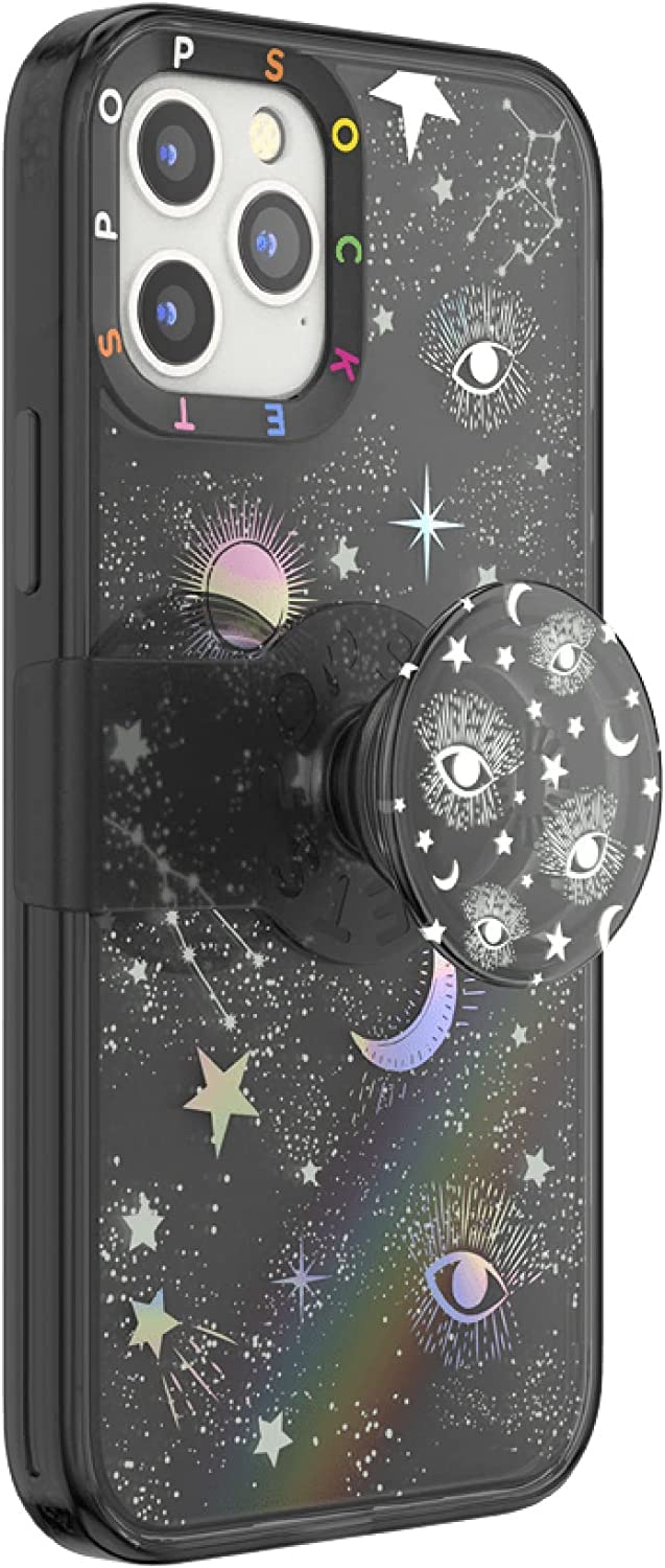 PopSockets Japan - ポップソケッツ ジャパン PopCase iPhone 12/12 Proケース 取り外し可能なスライドグリップ付き MagSafe充電対応 - 流れ星