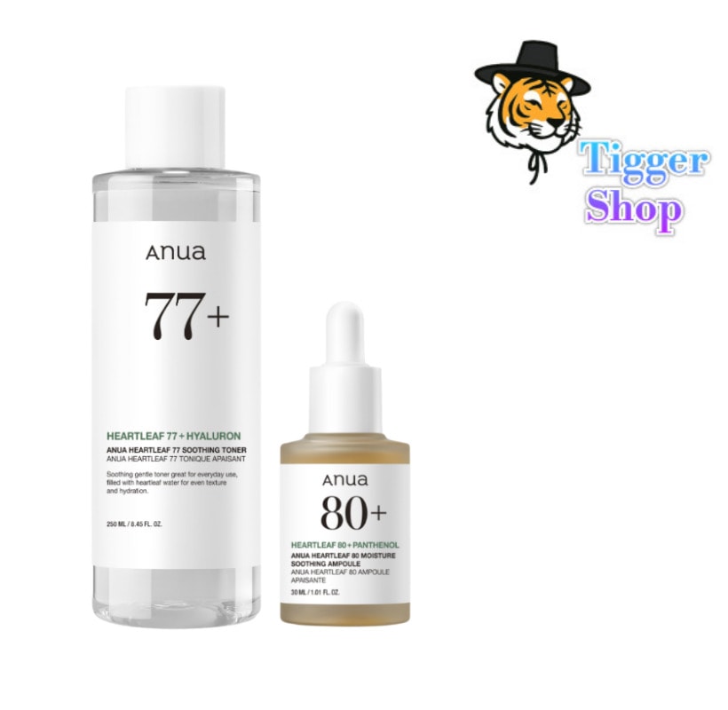 【正規品】【SET】ドクダミ77スージングトナー250ml+ドクダミ80 モイスチャースージングアンプル 30ml