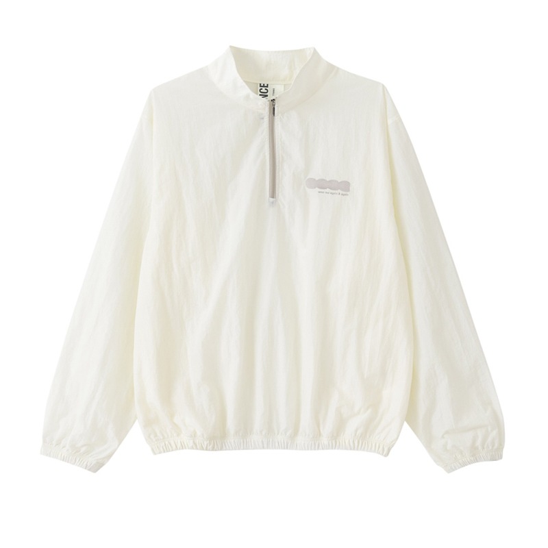 CCCC HALF-ZIP JACKET(IVORY)